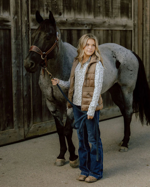 DEINHARDT DESIGNS Connection Collection EVERGREEN Long Sleeved Training Shirt