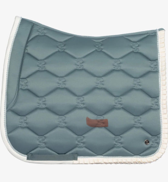 PS of Sweden Saddle Pad Dressage Ruffle Pearl