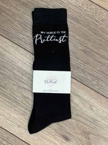 Dancing Equestrian MHP Crew Socks