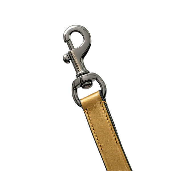 Gilded Solstice Leather Dog Leash