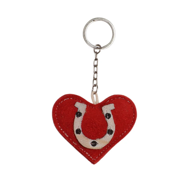 TuffRider Heart Key Chain