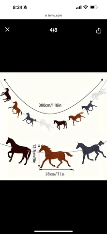 Horse Garland