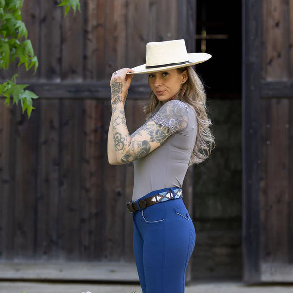 Halter Ego - Tara - Short Sleeve Lace Competition Shirt - HEC