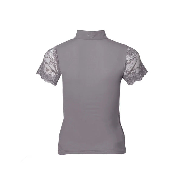 Halter Ego - Tara - Short Sleeve Lace Competition Shirt - HEC