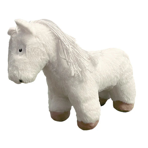 White Crafty Pony