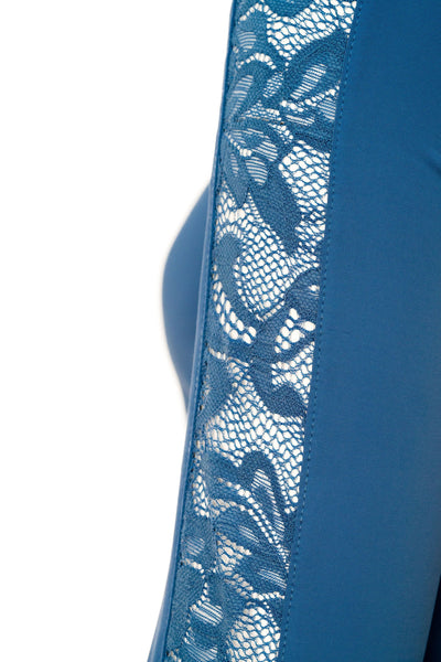 Halter Ego - Maia - Long Sleeve Lace Competition Shirt - HEC