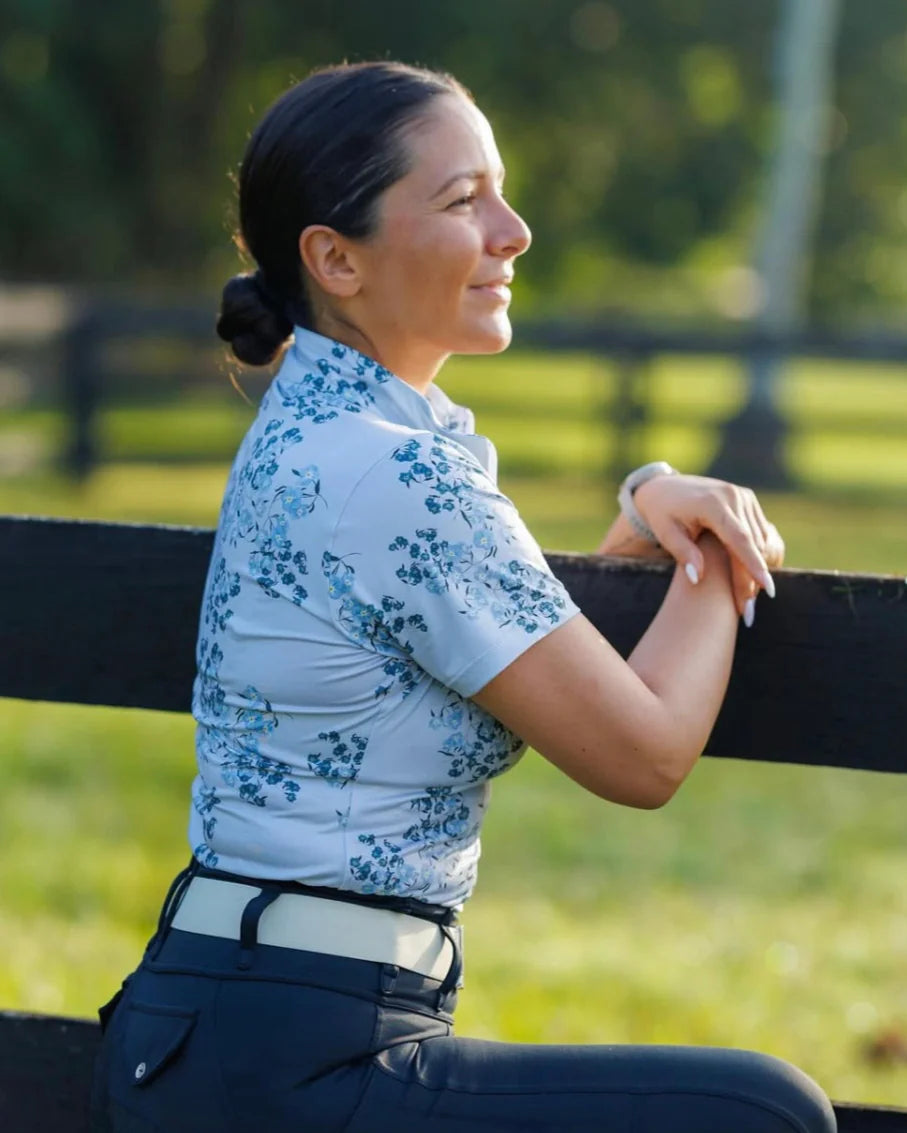 Deinhardt Designs Prints With A Purpose FORGET-ME-NOT Short Sleeve Training Shirt