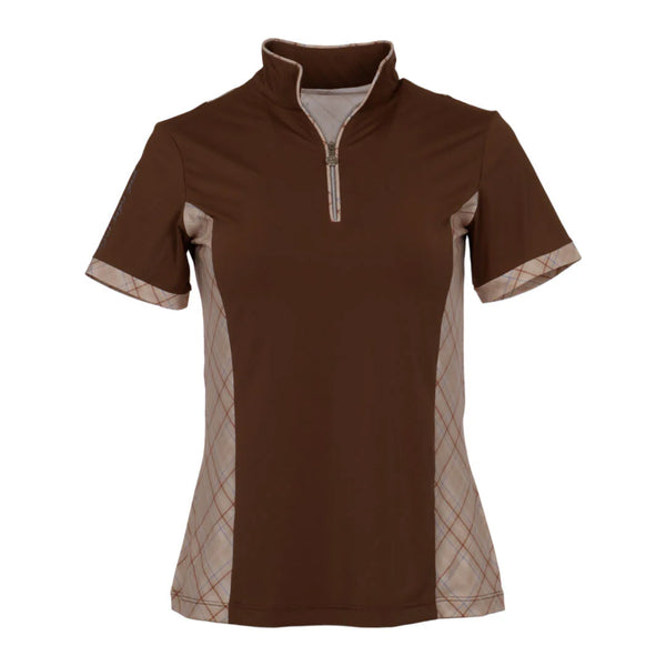 Dapplebay Grace 1/4 Zip Short Sleeve Riding Top