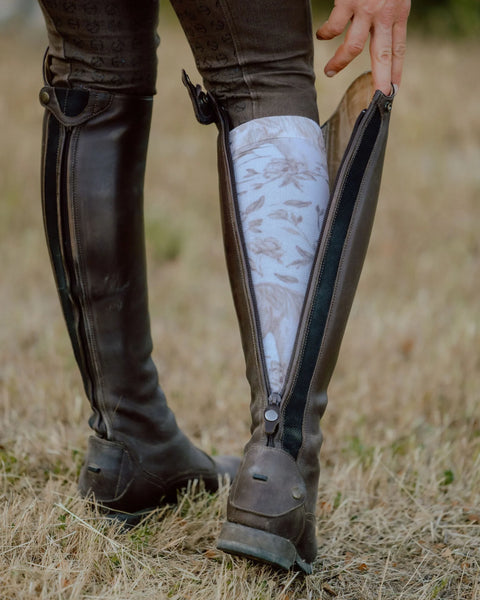 Deinhardt Designs Heritage Collection: SEPIA Riding Socks