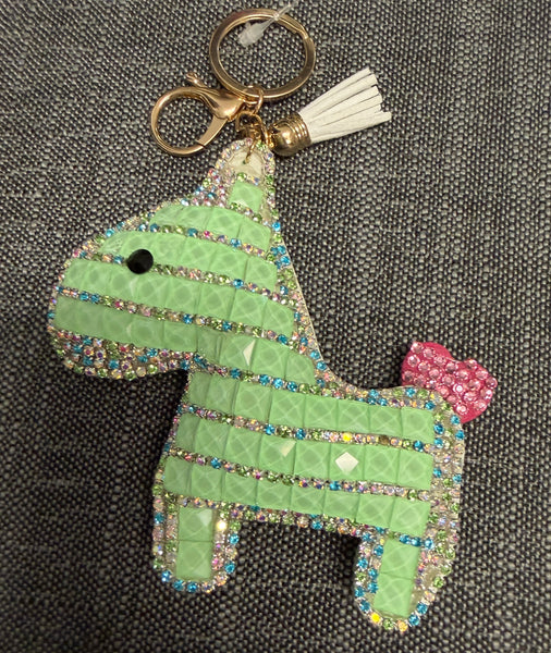 Crystal Horse Bag Charms