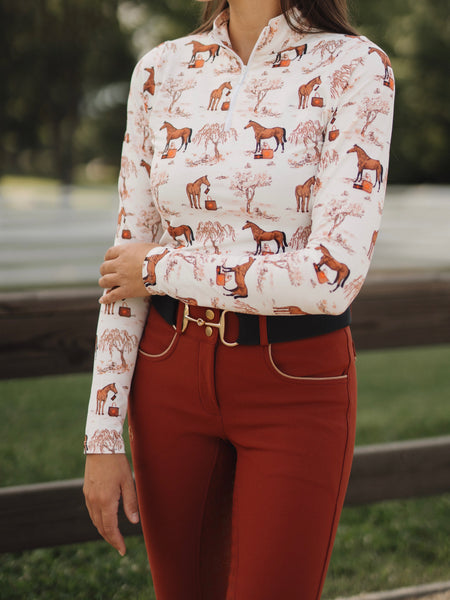 D.D. x Tucker Tweed® TUCKER TWEED TOILE Long Sleeve