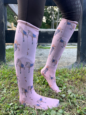 Deinhardt Designs Prints with a Purpose MADELYN Riding Socks