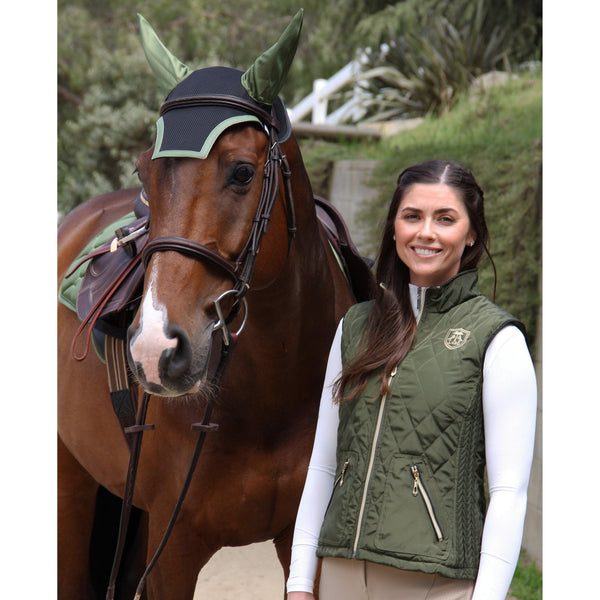 The Del Mar Barn Vest with Faux Fur Lining