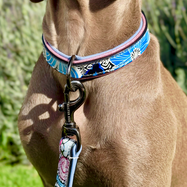 The Blossom Leather Dog Leash