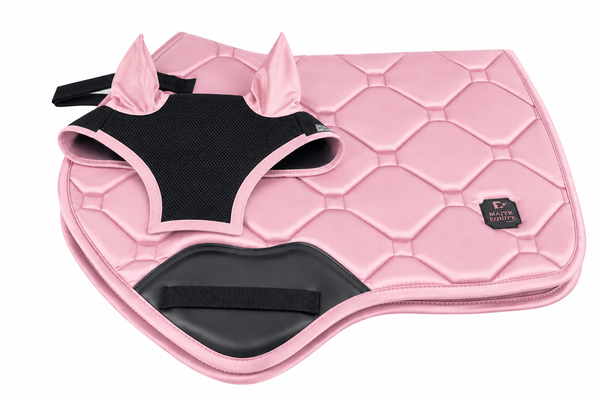 MAJYK EQUIPE® Silk Touch Saddle Pad and Matching Bonnet (Combination Special Price Bundle)