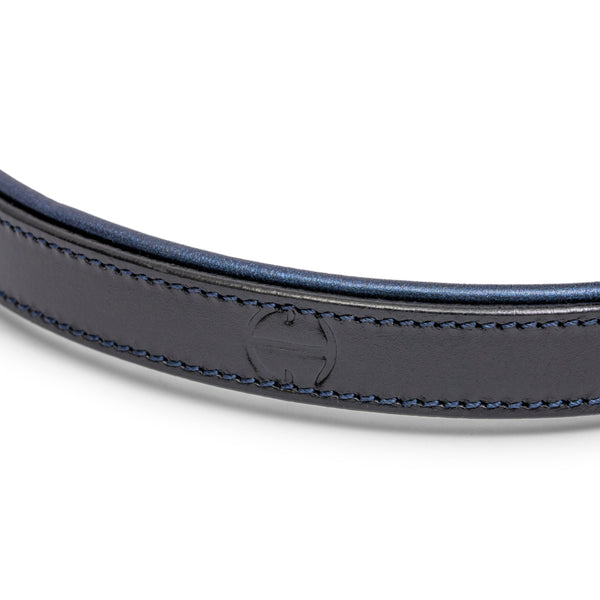 Revolution Blue Patent Leather Dog Leash