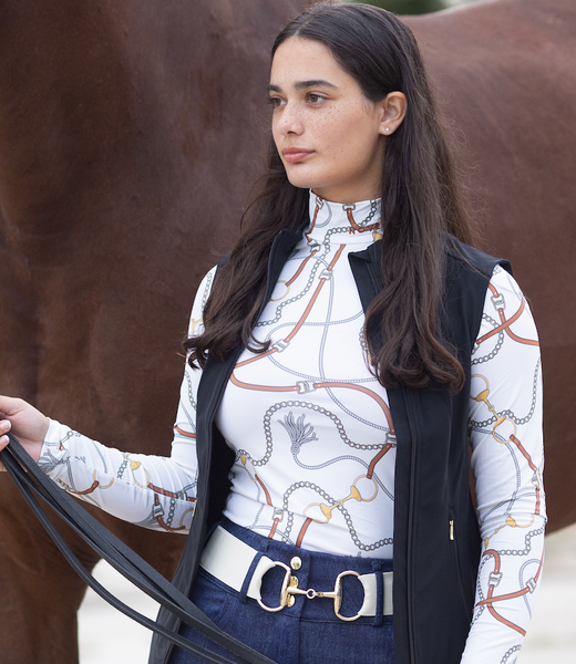 The Novella Snaffle Belt (Cream)