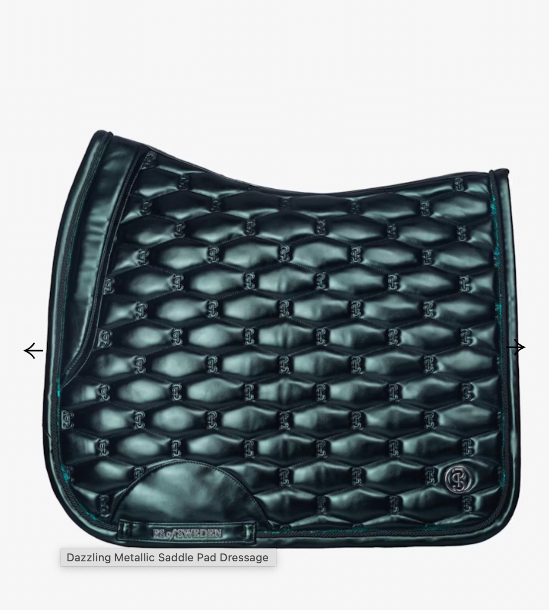 PS of Sweden Dazzling Metallic Saddle Pad Dressage