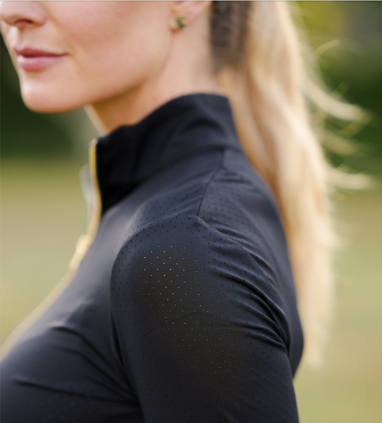 The Novella Perfect Perforated Zip.