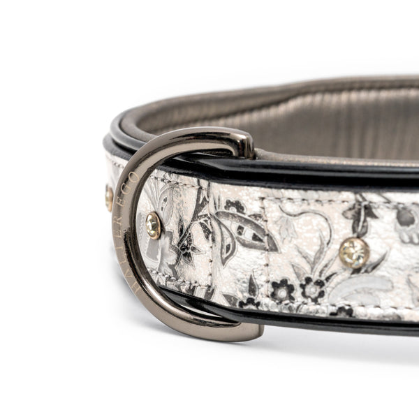 Venetian Leather Dog Collar
