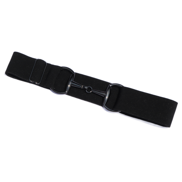 Snaffle Comfort Fit Belt - Black