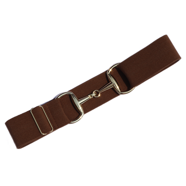 Snaffle Comfort Fit Belt - Brown