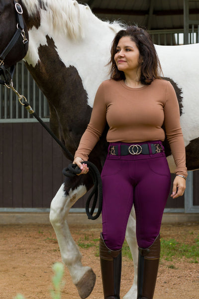 Athletic Breech - Purple Rein