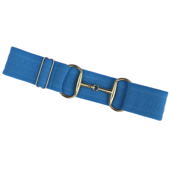 Snaffle Comfort Fit Belt - Fancy Blue