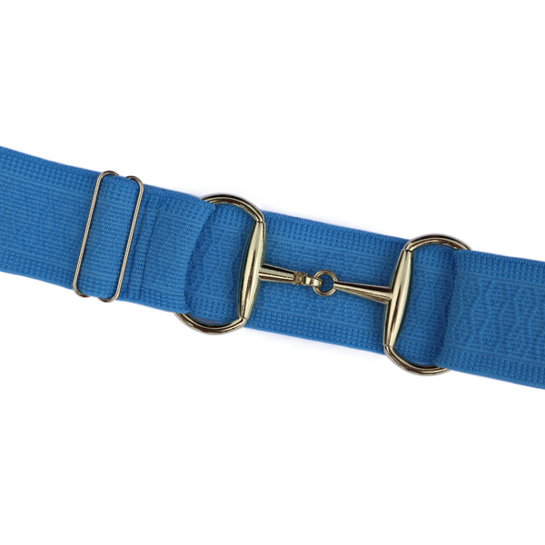 Snaffle Comfort Fit Belt - Fancy Blue