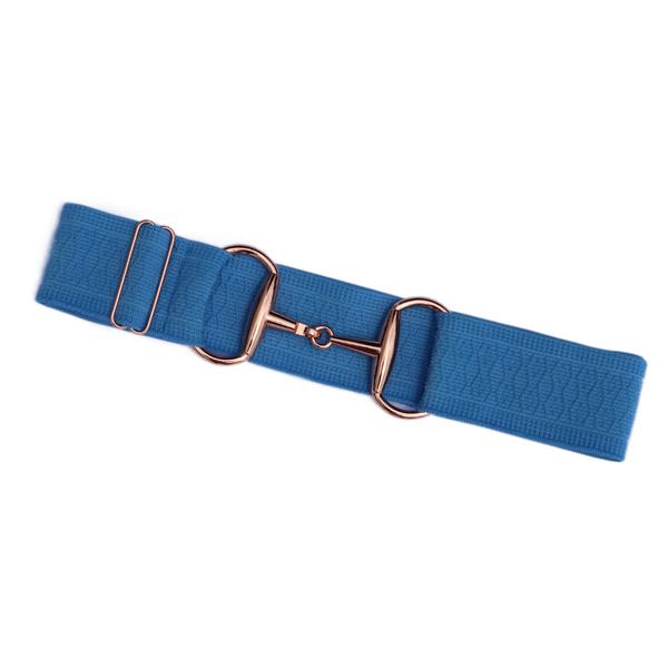 Snaffle Comfort Fit Belt - Fancy Blue