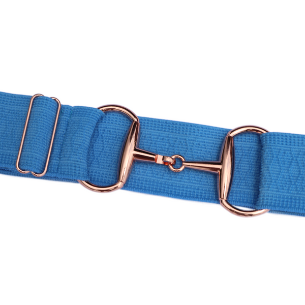 Snaffle Comfort Fit Belt - Fancy Blue