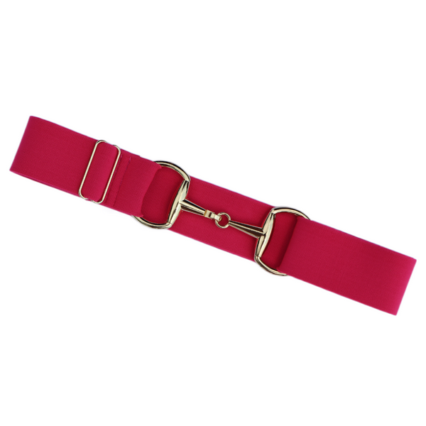Snaffle Comfort Fit Belt - Pretty Pink