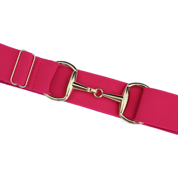 Snaffle Comfort Fit Belt - Pretty Pink