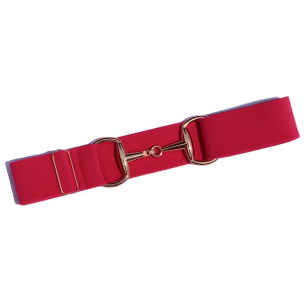 Snaffle Comfort Fit Belt - Pretty Pink