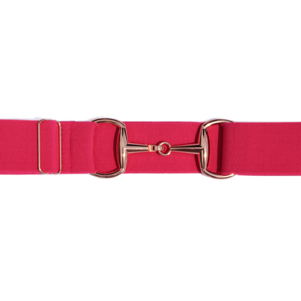 Snaffle Comfort Fit Belt - Pretty Pink