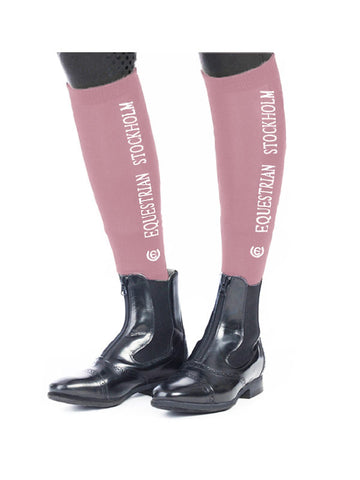 Equestrian Stockholm Sportive Riding Socks - Pink