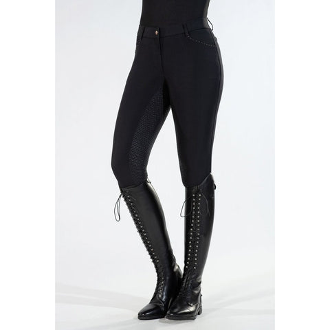 HKM Riding breeches -Rosegold Glamour- Style s.f. seat