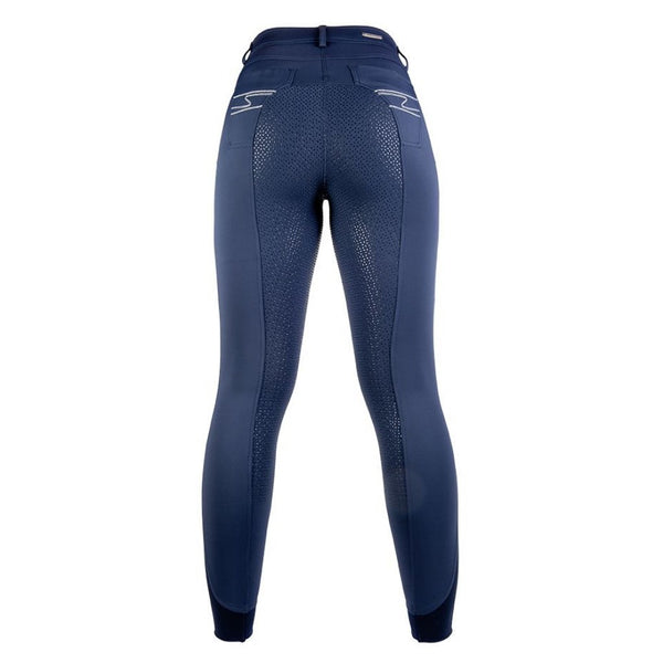 HKM Riding breeches -Equilibrio- Style sil. full seat