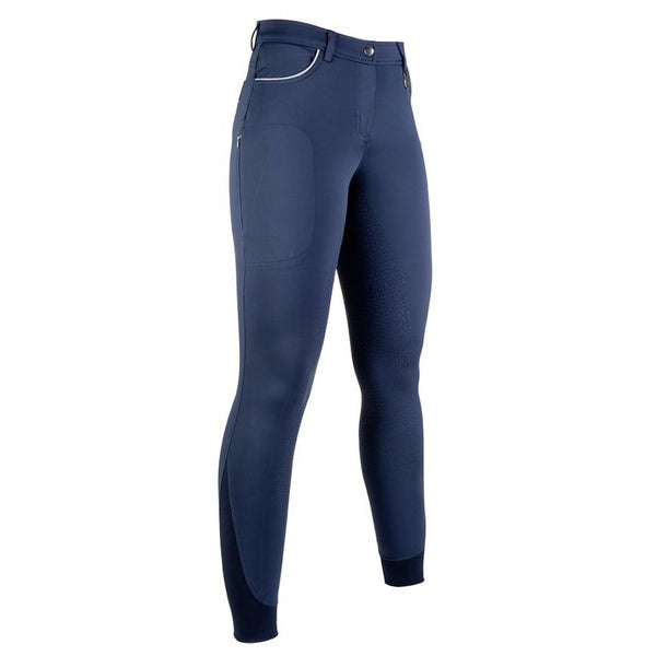 HKM Riding breeches -Equilibrio- Style sil. full seat
