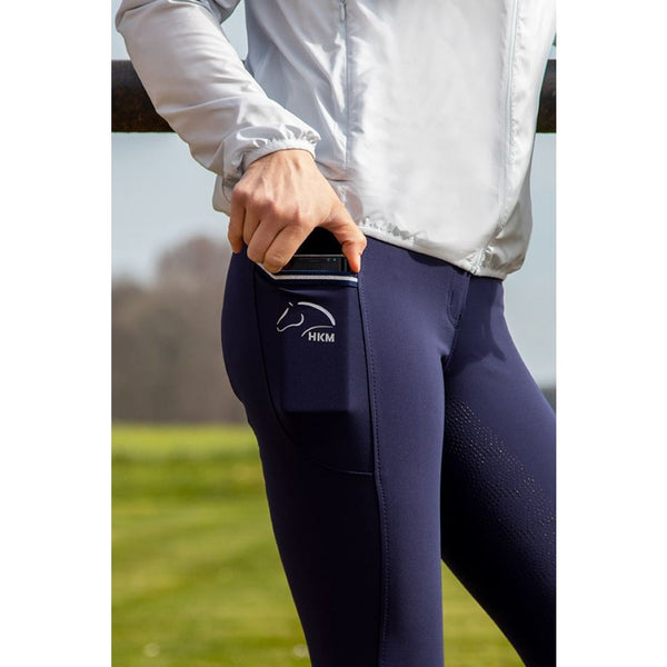 HKM Riding breeches -Comfort- Style silicone full seat