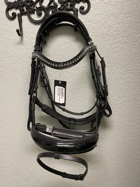 Kingsley Snaffle Bridle Patent Special incl. Reins