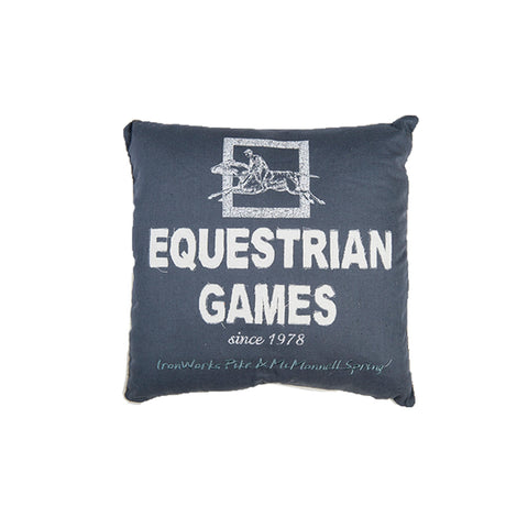 HKM Pillow Equestrian Games Grey