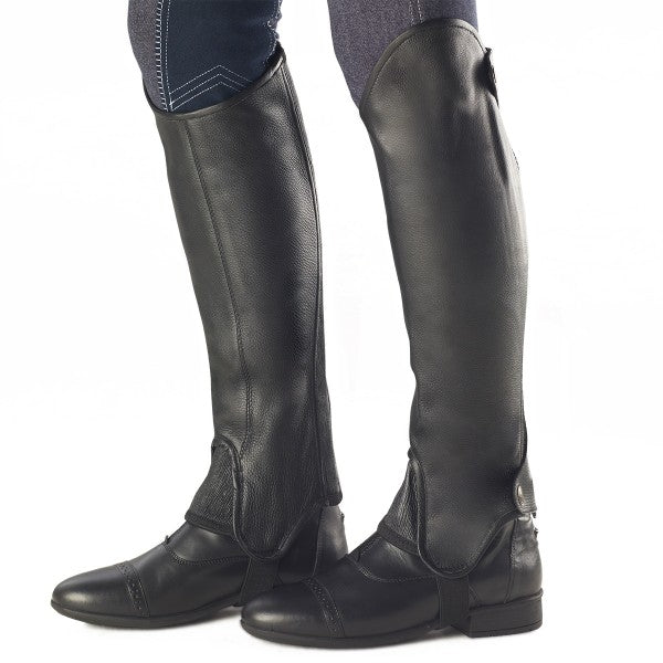 Ovation® Precise Fit Leather Half Chaps - Ladies'