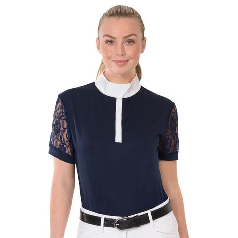 Ovation® Elegance Lace Show Shirt- Short Sleeve