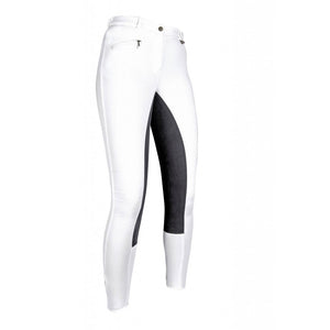 HKM Riding breeches -Basic Belmtex Grip- 3/4 seat